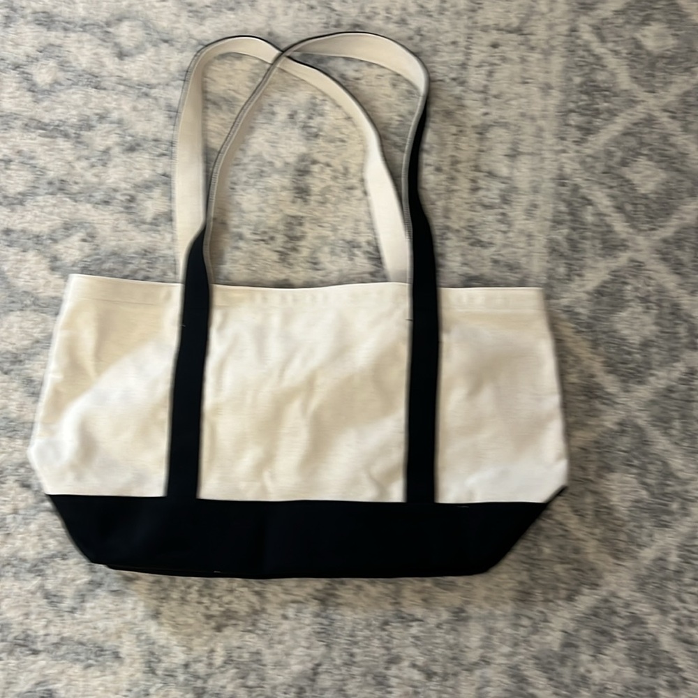 SkinCeuticals Black and White Canvas Tote - Picture 2 of 2